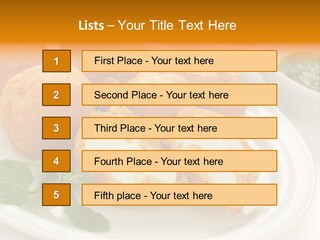 White Background Vegetarian Ketchup PowerPoint Template