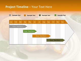 White Background Vegetarian Ketchup PowerPoint Template