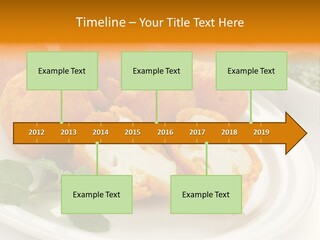 White Background Vegetarian Ketchup PowerPoint Template