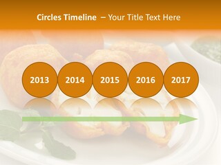 White Background Vegetarian Ketchup PowerPoint Template