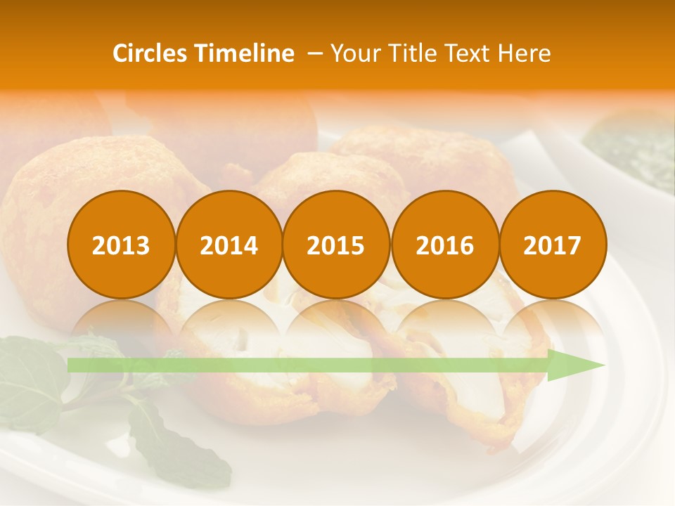 White Background Vegetarian Ketchup PowerPoint Template