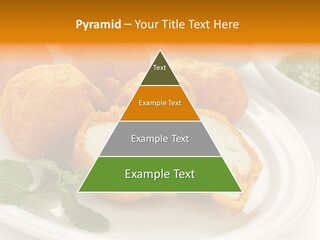 White Background Vegetarian Ketchup PowerPoint Template