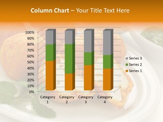 White Background Vegetarian Ketchup PowerPoint Template