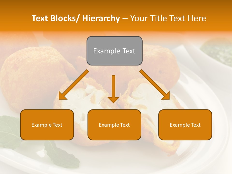 White Background Vegetarian Ketchup PowerPoint Template