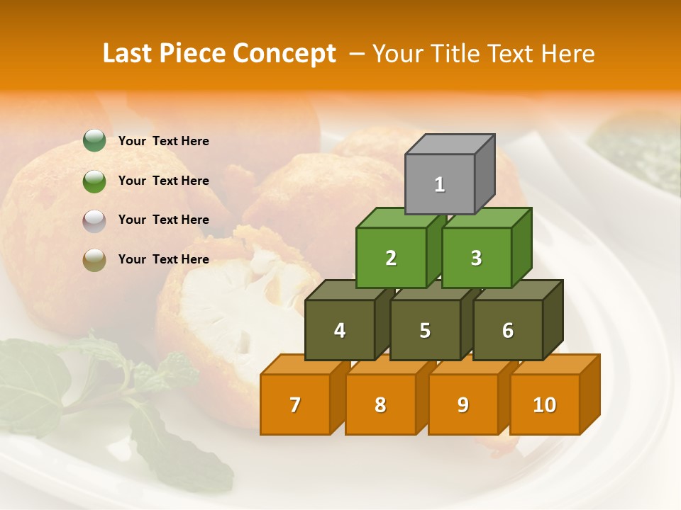 White Background Vegetarian Ketchup PowerPoint Template