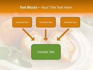 White Background Vegetarian Ketchup PowerPoint Template