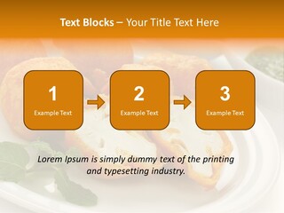 White Background Vegetarian Ketchup PowerPoint Template