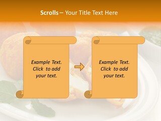 White Background Vegetarian Ketchup PowerPoint Template