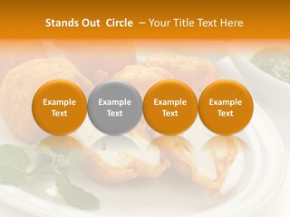 White Background Vegetarian Ketchup PowerPoint Template