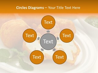 White Background Vegetarian Ketchup PowerPoint Template