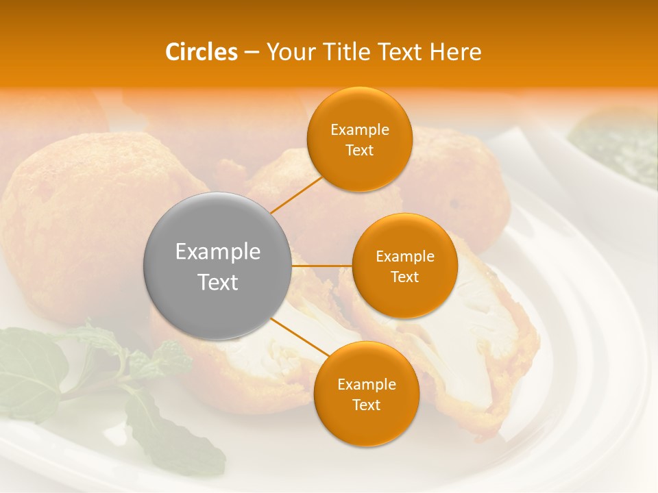 White Background Vegetarian Ketchup PowerPoint Template