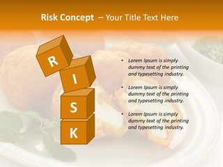 White Background Vegetarian Ketchup PowerPoint Template