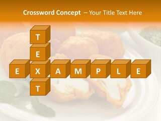 White Background Vegetarian Ketchup PowerPoint Template