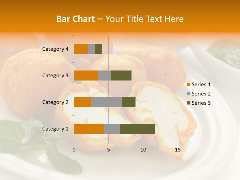 White Background Vegetarian Ketchup PowerPoint Template
