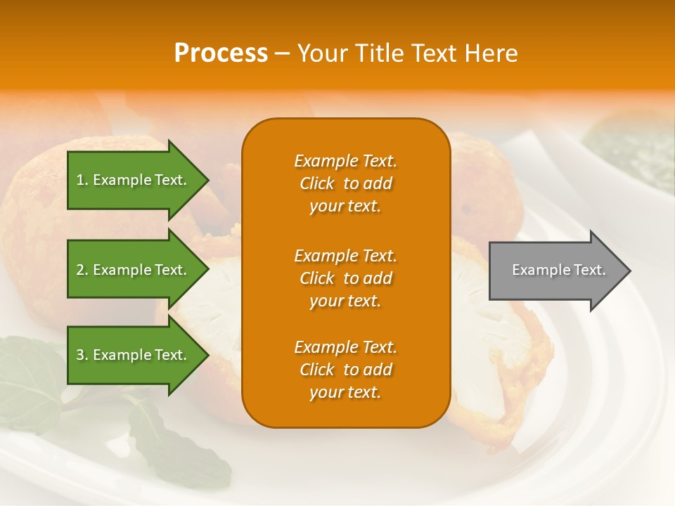 White Background Vegetarian Ketchup PowerPoint Template