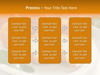 White Background Vegetarian Ketchup PowerPoint Template
