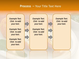 White Background Vegetarian Ketchup PowerPoint Template