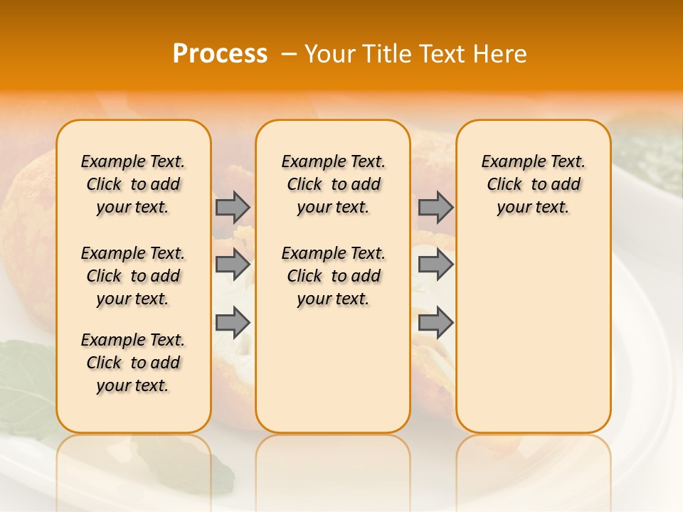 White Background Vegetarian Ketchup PowerPoint Template