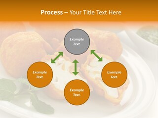 White Background Vegetarian Ketchup PowerPoint Template