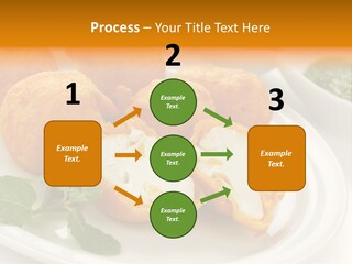 White Background Vegetarian Ketchup PowerPoint Template