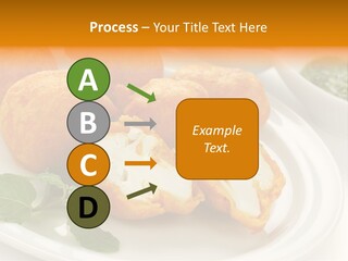 White Background Vegetarian Ketchup PowerPoint Template