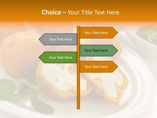 White Background Vegetarian Ketchup PowerPoint Template