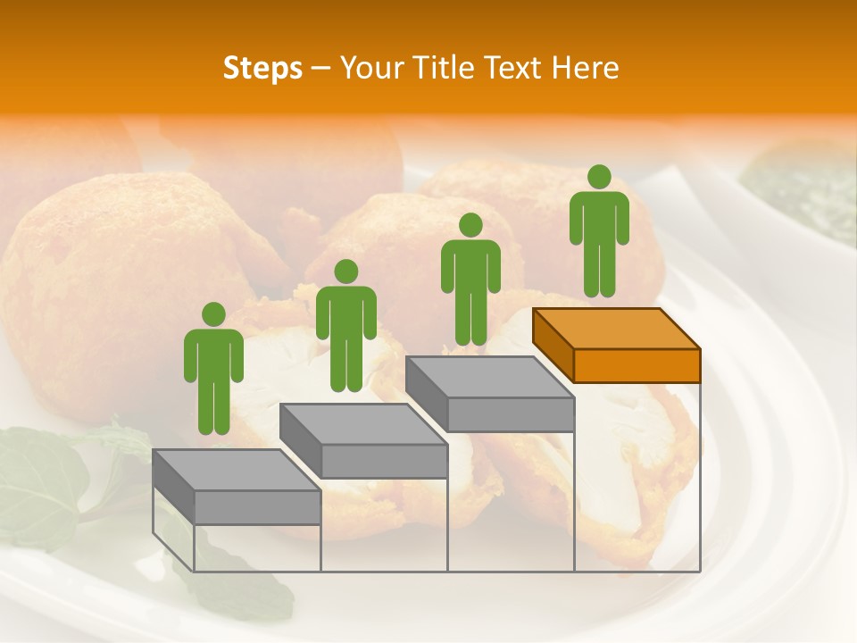 White Background Vegetarian Ketchup PowerPoint Template