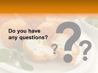 White Background Vegetarian Ketchup PowerPoint Template