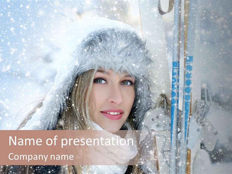 Ice Y Sensual PowerPoint Template