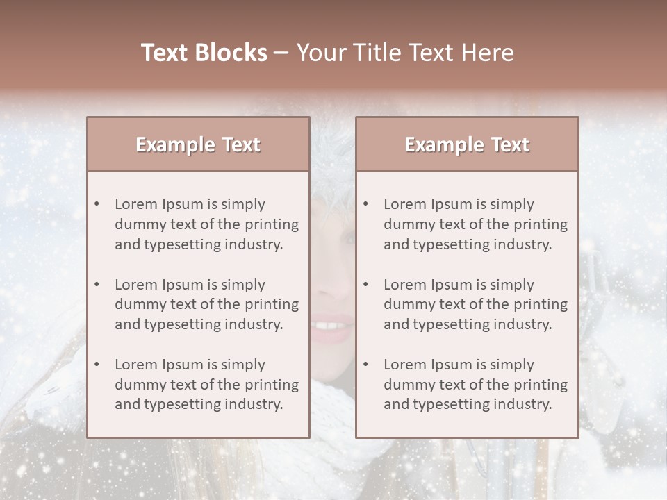Ice Y Sensual PowerPoint Template