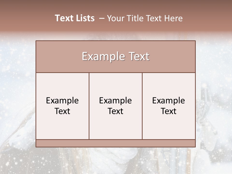 Ice Y Sensual PowerPoint Template