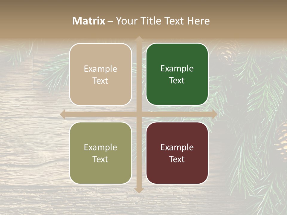 Pattern Decor Blank PowerPoint Template