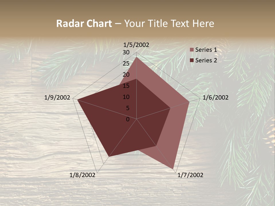 Pattern Decor Blank PowerPoint Template