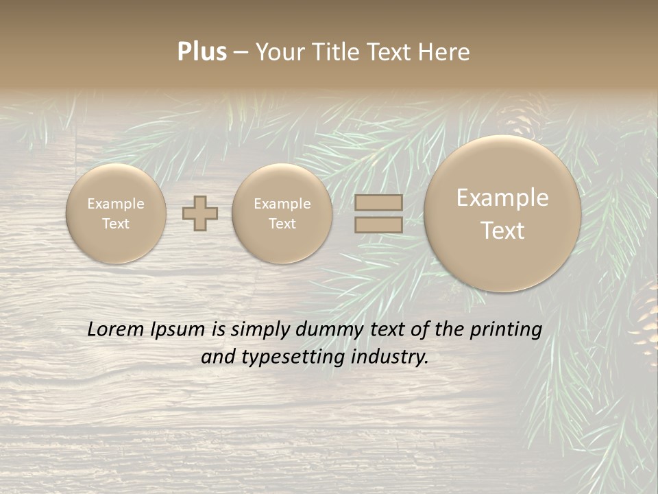 Pattern Decor Blank PowerPoint Template