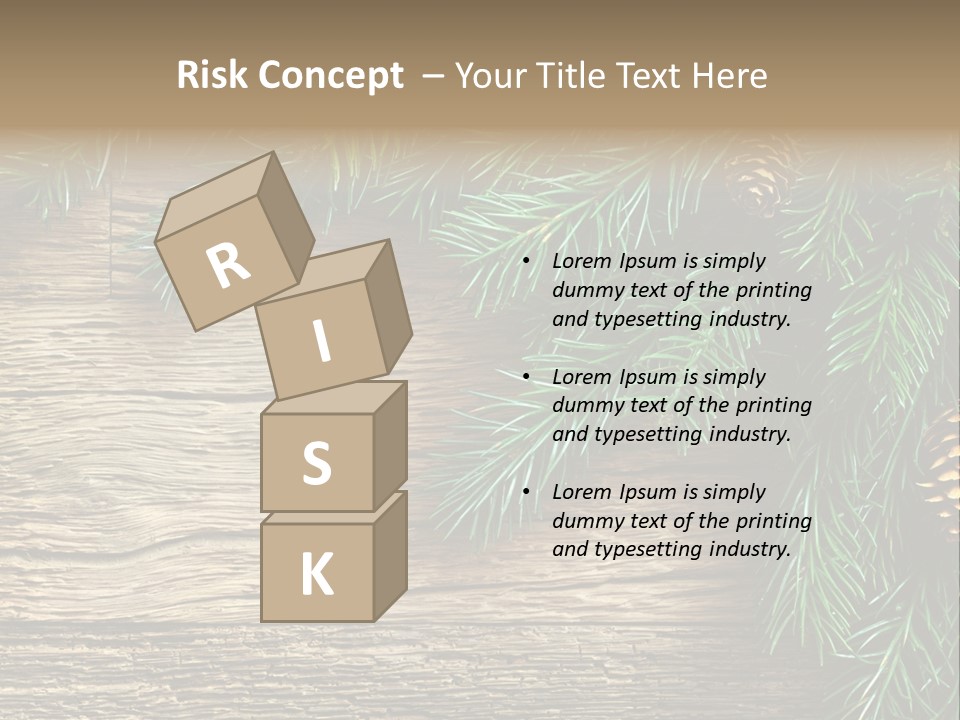 Pattern Decor Blank PowerPoint Template