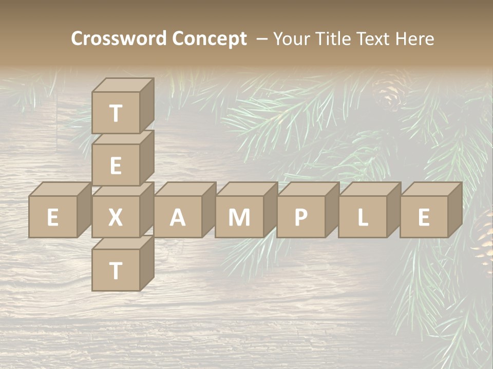 Pattern Decor Blank PowerPoint Template