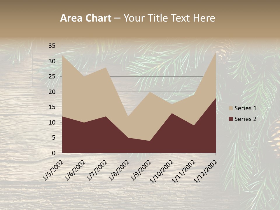 Pattern Decor Blank PowerPoint Template