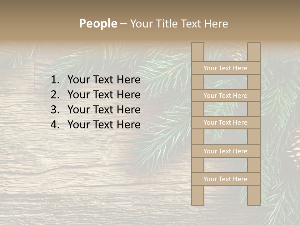 Pattern Decor Blank PowerPoint Template