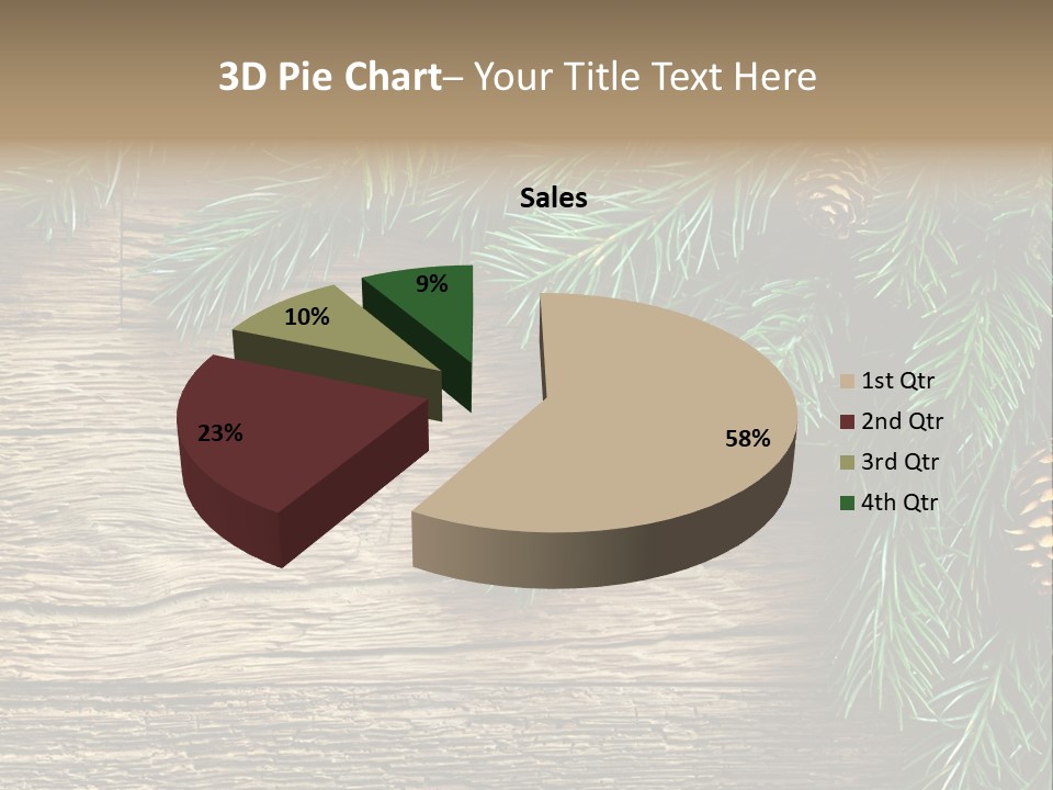 Pattern Decor Blank PowerPoint Template