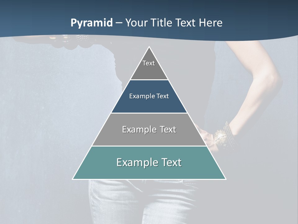 Jewelry Blue Details PowerPoint Template