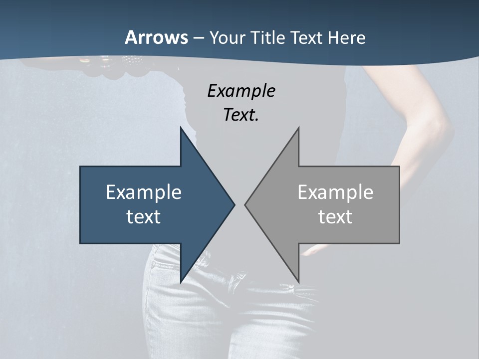 Jewelry Blue Details PowerPoint Template