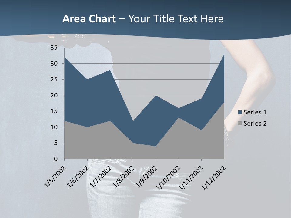 Jewelry Blue Details PowerPoint Template