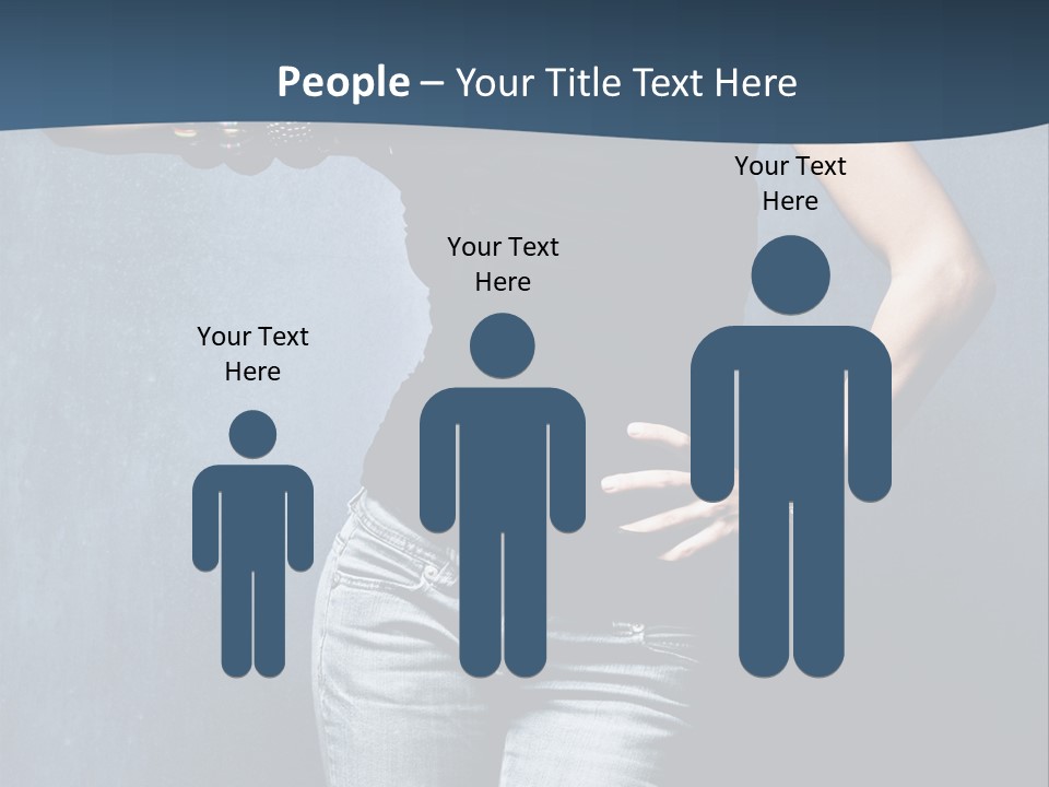 Jewelry Blue Details PowerPoint Template