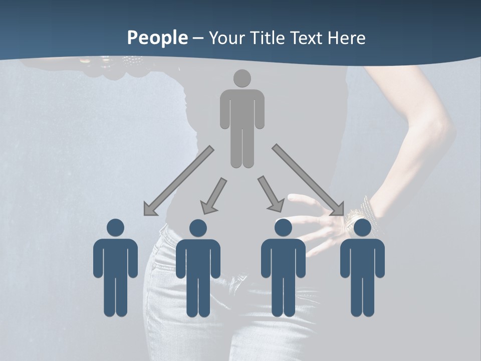 Jewelry Blue Details PowerPoint Template