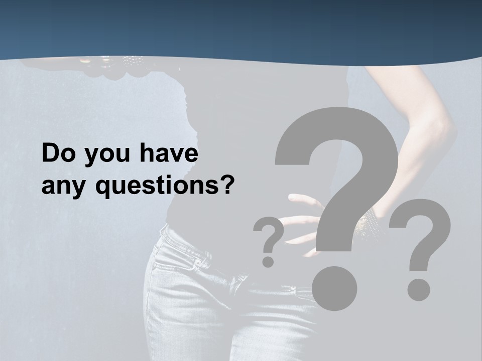 Jewelry Blue Details PowerPoint Template