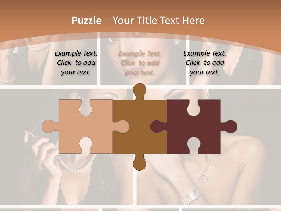 Board Room Figure PowerPoint Template