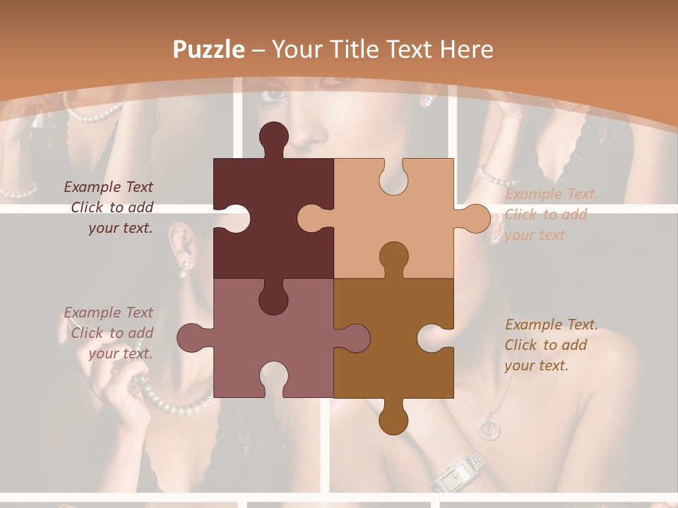 Board Room Figure PowerPoint Template