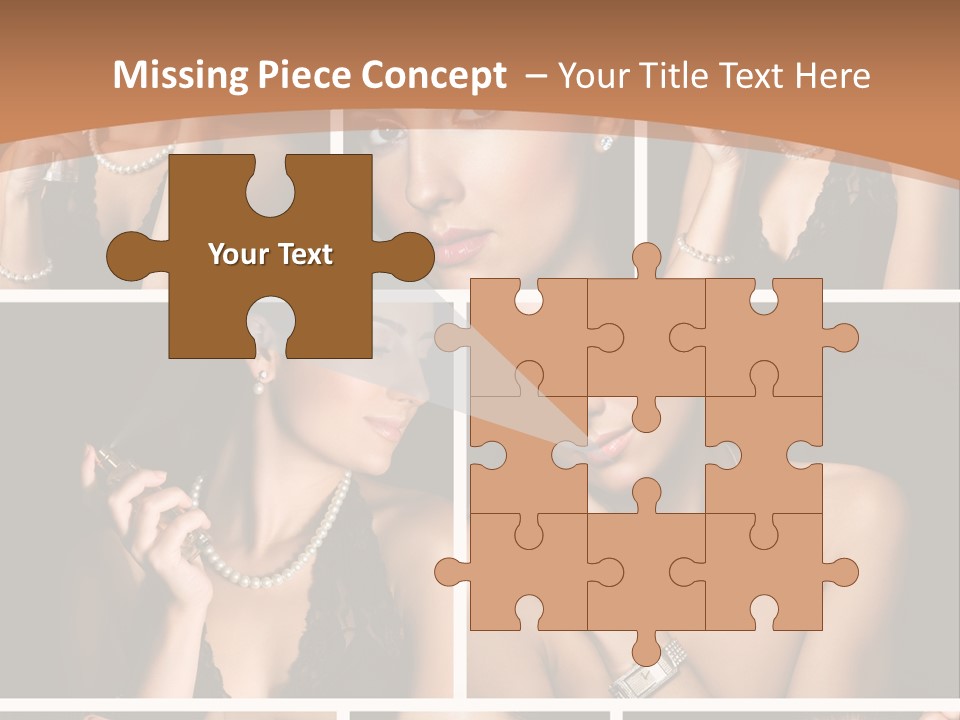 Board Room Figure PowerPoint Template