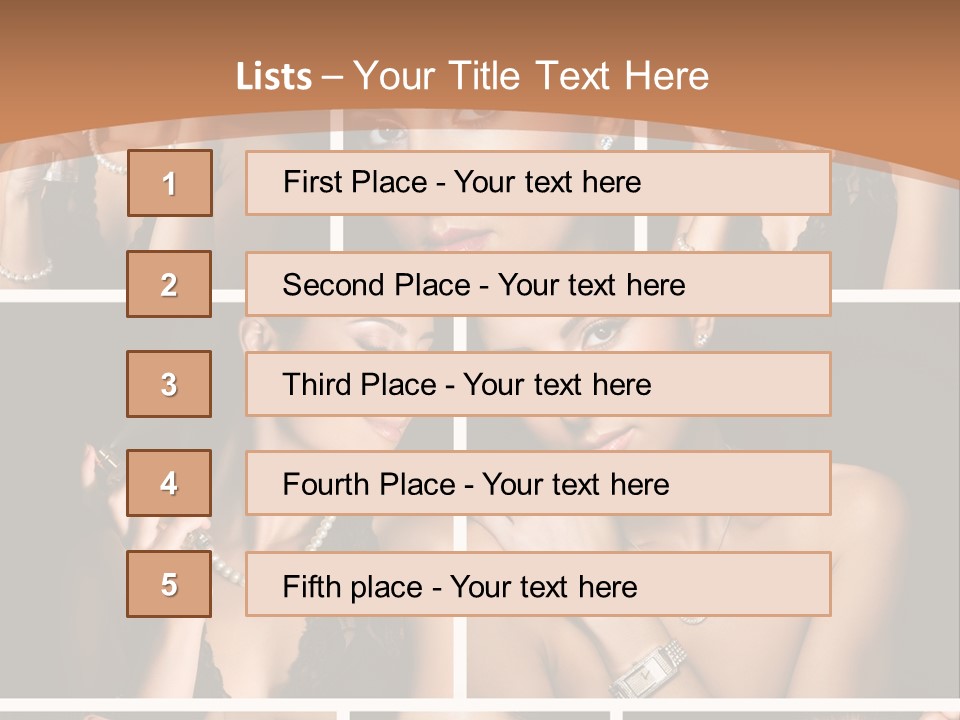 Board Room Figure PowerPoint Template
