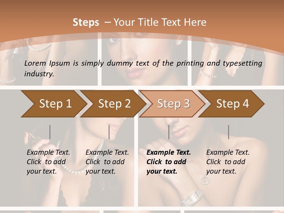 Board Room Figure PowerPoint Template